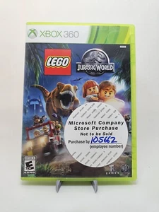 LEGO Jurassic World (Xbox 360, 2015) komplett im Karton mit Anleitung, getestet - Bild 1 von 2