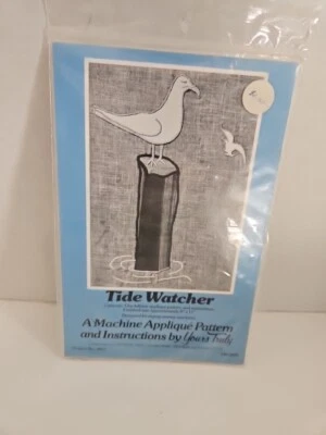 机器贴花图案 - Tide Watcher - 8 英寸 x 11 英寸 Yours Truly  — 第 1/2 张图片