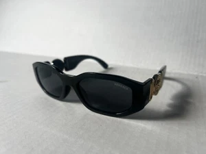 Gafas de sol ovaladas unisex Versace 4361 - negras/grises - Imagen 1 de 3