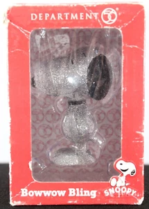 Department 56 Glitter Bowwow Bling Snoopy by Design Porzellan 3" Figur Neu Box - Bild 1 von 11