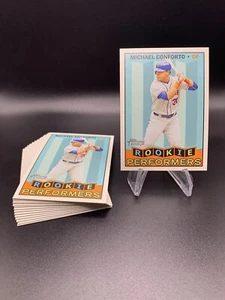 (16) 2016 Topps Heritage High # Rookie Performers Michael Conforto #RP-MC RC Lot - Picture 1 of 1