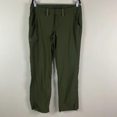 Pantalones Gramicci Mujer 10 Carga Senderismo Verde Largo Completo Bolsillo con Cremallera Foto 1 de 4