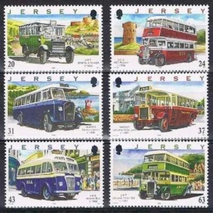 Jersey postfris 1998 MNH 821-826 - Bussen / Touringcars - Picture 1 of 1