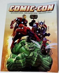 SDCC Comic Con San Diego 2012 Souvenir Book Marvel & Subs Cover Good