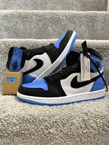Nike Air Jordan 1 Retro High OG UNC Toe University Blue UK7,5 US8,5 EUR42 Bred - Bild 1 von 7