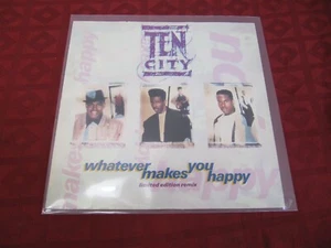 12" TEN CITY whatever makes you happy (Depp House/ Garage House) Lim. Edit. - Picture 1 of 1
