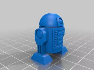 2x 28mm/1:56th scale Resin Star Wars AstroDroids - Picture 1 of 2
