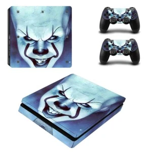 Clown Joker PS4 SLIM Skin Sticker Decal Wrap for Game 4 console - Picture 1 of 1