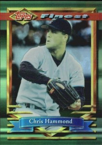 1994 Finest Refractors Card #200 Chris Hammond UER/(Back of card has Mariners)