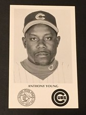 ANTHONY YOUNG ~ 1995 Chicago Cubs Police Set Break ~ **RARE Regional Issue**