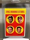 1963 TOPPS #169 GAYLORD PERRY ROOKIE STARS CARD RC VINTAGE GIANTS HOF. rookie card picture