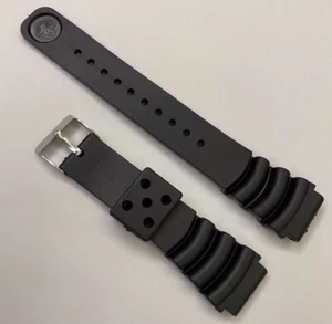 Correa de goma para reloj 20/22 mm para Seiko Diver SKX007 SKX173 Z22 - Imagen 1 de 5