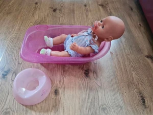 Baby Born Töpfchen Badewanne Puppe Schnuller - Bild 1 von 5