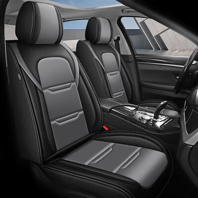 Car 5-Seat Covers PU Leather Cushion Full Set Pad Fit for Infiniti Q70 2014-2019 Foto 1 de 4