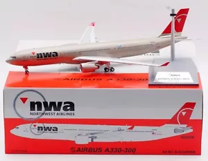 B-MODELS NORTHWEST AIRLINES AIRBUS A330-323 1:200 DIECAST B-333-806NW IN STOCK - Picture 1 of 3