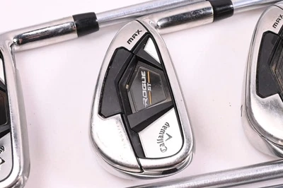 Callaway Rogue ST Max Irons / 5-PW+SW / Stiff Flex Project X IO 110 Shafts - Image 1 of 4
