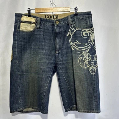  Pantalones Cortos Vaqueros Coogi Vintage Para Hombre Talla 38X13 Colores Premium Foto 1 de 4