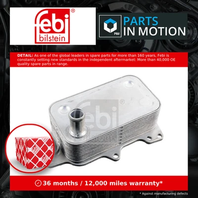 Oil Cooler fits FORD TRANSIT CUSTOM V362 TDCi 2.2D 2012 on 1372757 1372757SK New - Image 1 of 4