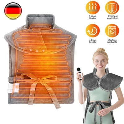 Heating Pad for Neck Shoulder and Back Area 9 Temperature Settings Heat Pad - Image 1 of 4
