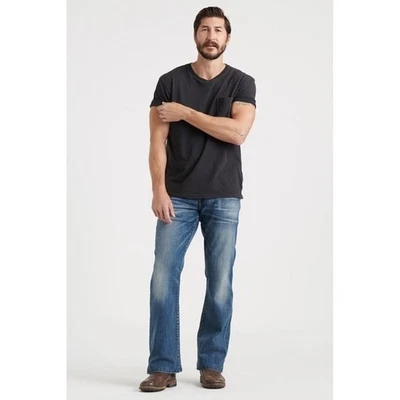 Bota Lucky Brand 367 Vintage Coolmax Stretch Jean Harrison 33X32 Para Hombre Nueva Con Etiquetas Foto 1 de 4