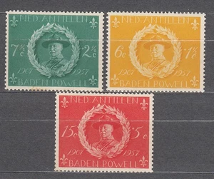 Antillas Holandesas Correo 1957 Yvert 246/8 ** Mnh Boys Scouts - Imagen 1 de 1