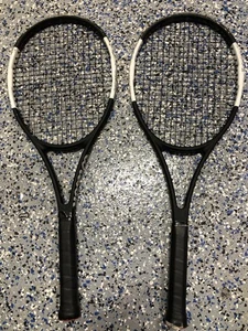 2 Wilson Pro Staff 97 v12 Countervail 4 1/4 Tennisschläger #0566-4/5 - Bild 1 von 6