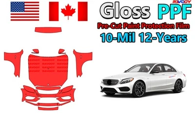 Película de protección de pintura PPF precortada para Mercedes-Benz C 43 AMG2017-2018 Foto 1 de 4