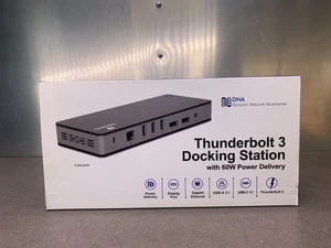 DNA 10 Port Thunderbolt 3 60 W Power Docking Station DOS-TB3-10P-01B-DNA - Picture 1 of 10