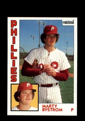 1984 Topps Nestle #511 Marty Bystrom Philadelphia Phillies NM-MT - Image 1 of 2