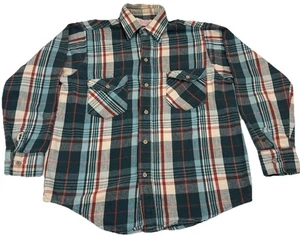 Frostproof Flannel Shirt Men’s 15- M -15 1/2 Plaid Long Sleeve Made USA - Picture 1 of 15