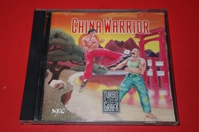 CHINA WARRIOR FOR TURBOGRAFX 16 TG-16 IN CASE WITH INSTRUCTIONS!