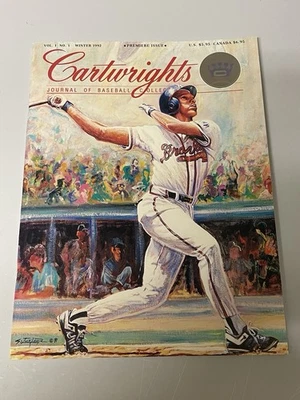 1992 年卡特赖特棒球杂志卷。 1 号 1张1992年冬季33张未剪卡  — 第 1/4 张图片