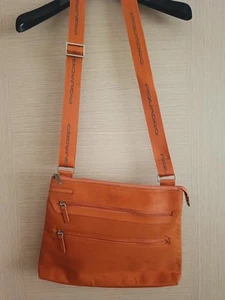 Borsa Tracolla Piquadro Arancione - Foto 1 di 9