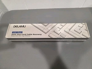 Delamu 314in One Cord Cable Raceway Kit CC03-2PACK - Afbeelding 1 van 5