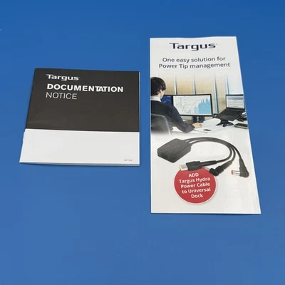 Targus ACP71EUZ Universal USB 3.0 DV Docking Station New Open Box-Fast Shipping  - Image 1 of 4