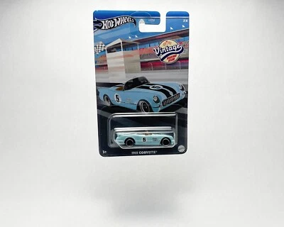 Corvette 1955 - Club de carreras vintage - Hot Wheels - Mattel - HRV01-4B10 Foto 1 de 2