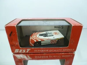 BEST 9050 PORSCHE 908/3 TARGA FLORIO 1970 #20 - WHITE 1:43- GOOD IN BOX - Imagen 1 de 8