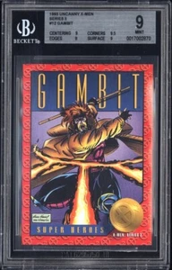 1993 Uncanny X-Men Series II #12 GAMBIT BGS 9 Graded MCU New Case Pop 2 - Picture 1 of 4
