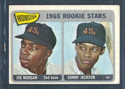 1965 Topps #16: Astros Rookies Joe Morgan / Sonny Jackson RC ~ En muy buen estado a muy buen estado+ Foto 1 de 2