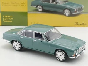 Corgi VA08621 Vanguards Jaguar XJ12 Turquoise 1:43 Top! Boxed 1702-11-57 - Picture 1 of 6