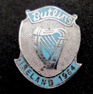 BUTLINS BADGE DUBLIN 1964 Sky Blue Enamel Metal By Jewellery Metal Dublin. (18) - Imagen 1 de 4