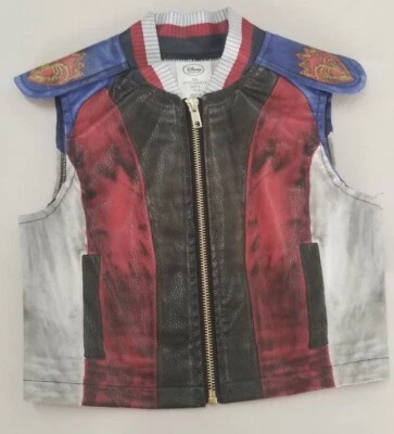 Raro Chaleco Disney "Reina de Corazones" con Cremallera Niña Talla 5/6 Nuevo Foto 1 de 4