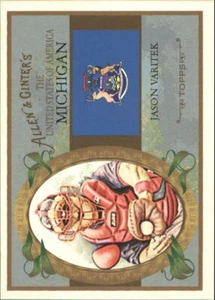 2008 Topps Allen and Ginter United States #US22 Jason Varitek - NM-MT - Picture 1 of 2