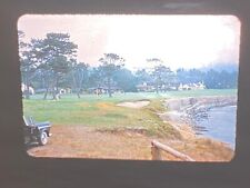 s092 ~ VINTAGE ~ 35mm Color Photo Slide ~ Pebble Beach Golf Course ~ California