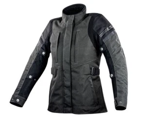 Ladies LS2 Petrol Motorcycle Jacket Waterproof Grey Black Touring Motorbike - Picture 1 of 4