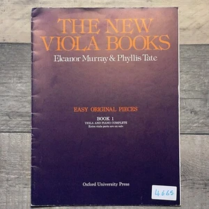THE NEW VIOLA BOOKS Eleanor Murray & Phyllis Tate EASY ORIGINAL PIECES BOOK 1 - Picture 1 of 4