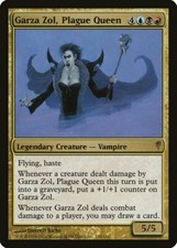 Garza Zol, Plague Queen Coldsnap NM Blue Black Red Rare MAGIC CARD ABUGames