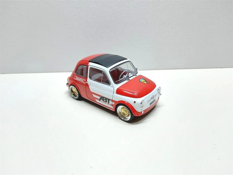 Fiat 500 L Abarth ABT Tuning del 1965 - 1/18 Artigianale base Solido - Immagine 1 di 4