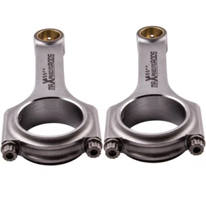 H-Beam Connecting Rod Rods for Fiat 500 Old Model 2 cylinder 130mm ARP2000 - Picture 1 of 12