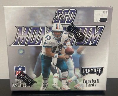 1998 Playoff SSD Momentum Football Factory Sealed Hobby Box QUANTITY